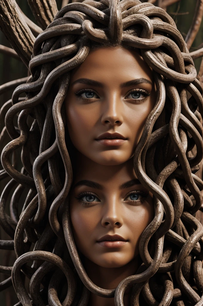 Medusa from the front 