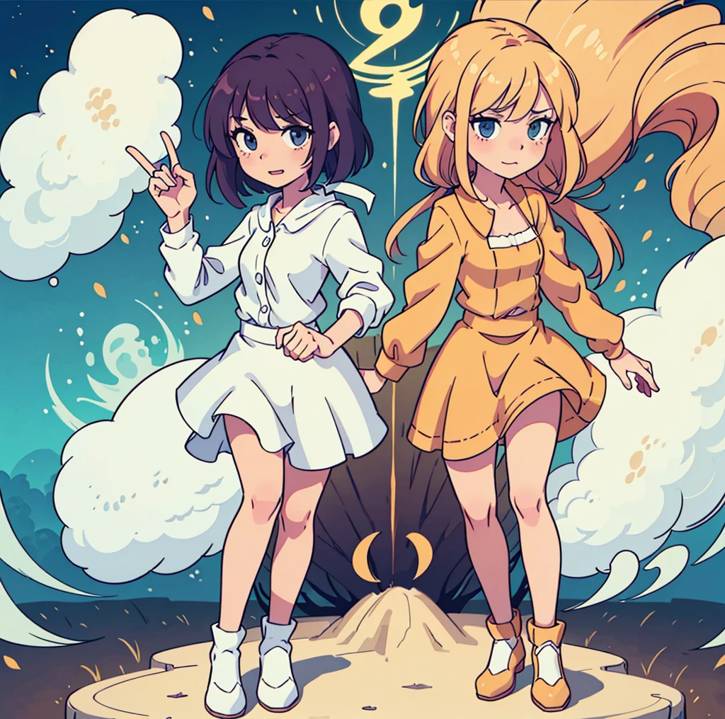 (best quality:0.8) perfect anime illustration, full body, don't you know who I am, sass