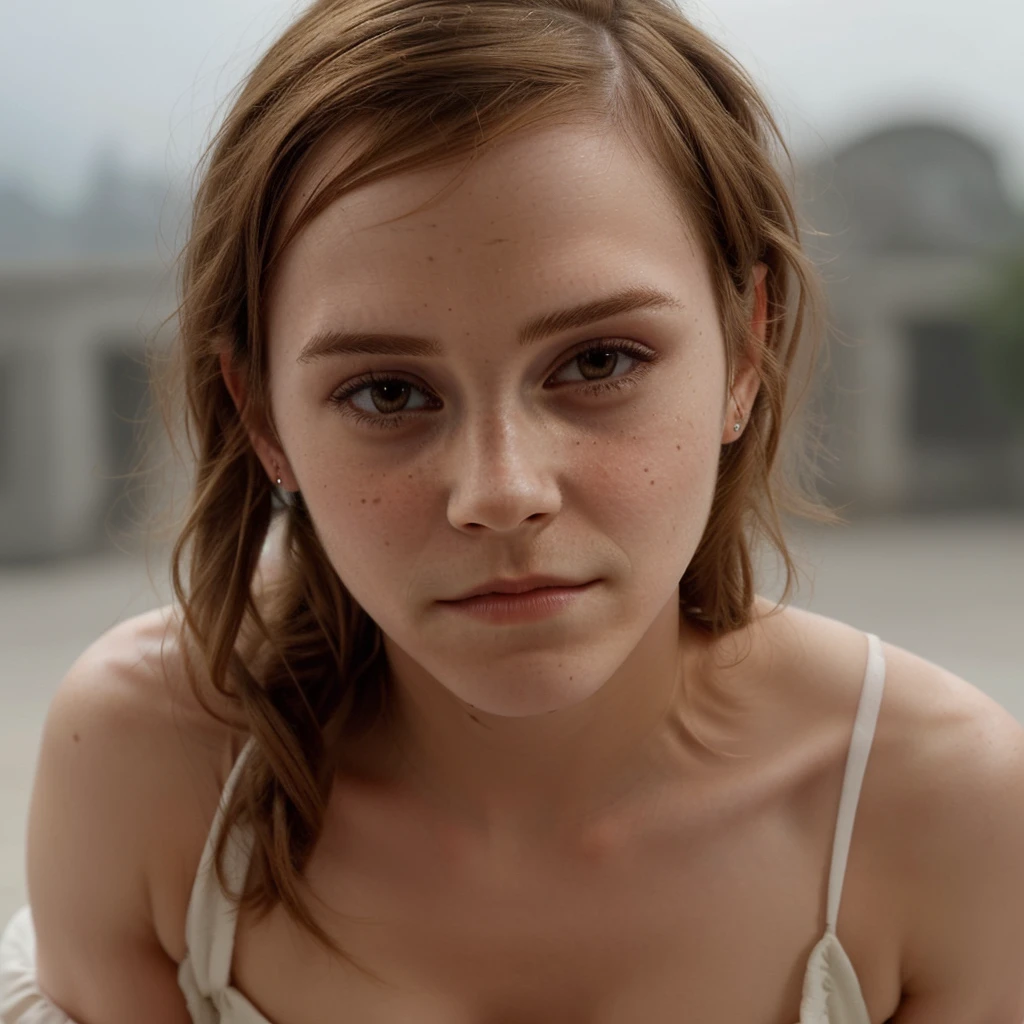 A stunning intricate full color portrait of emma watson nude, (hermione granger:0.7), (dld_hergra:0.9), epic character composition, by ilya kuvshinov, alessio albi, nina masic, sharp focus, natural lighting, subsurface scattering, f2, 35mm, film grain, nude, nude