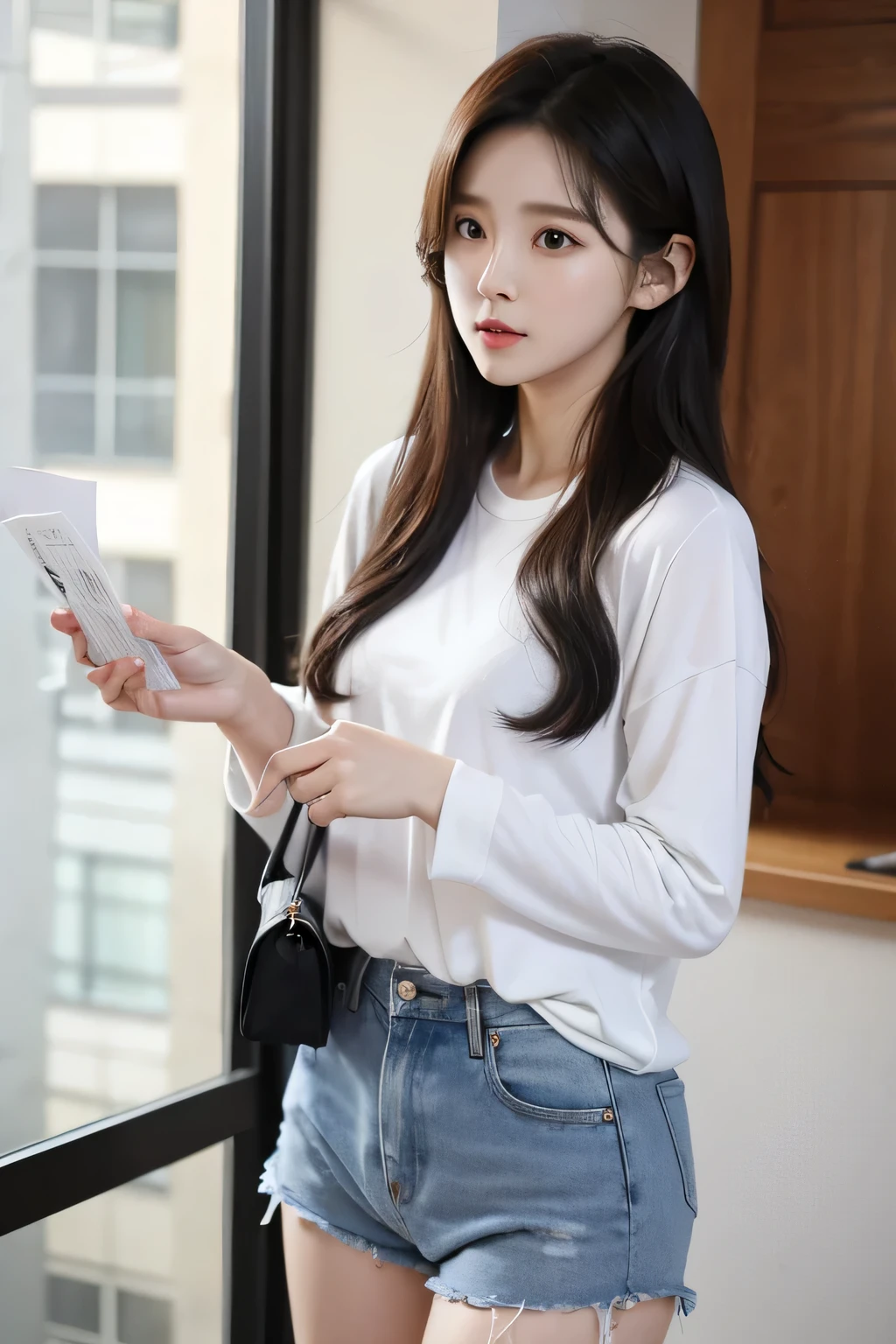 Actress in her 20s Korean drama acting shorts form