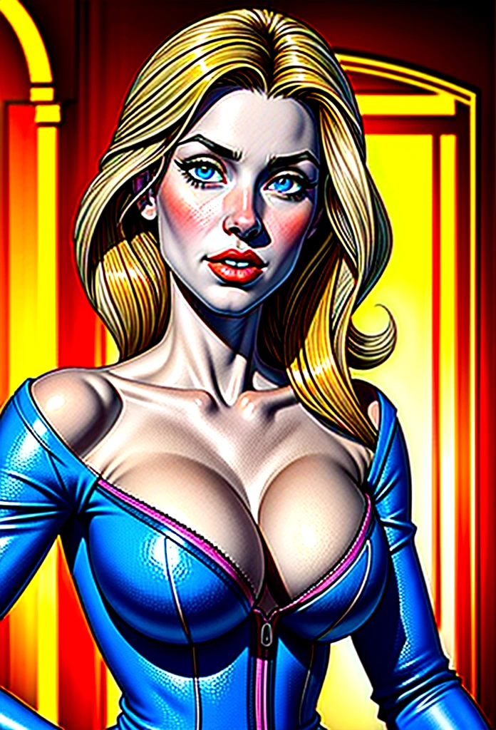 Vilma Dinkely, beautiful detailed eyes, beautiful detailed lips, extremely detailed eyes and face, long eyelashes, anime girl, resolving mysteries, surrounded by monsters ripping her clothes, hentai, high quality, 8k, photorealistic, masterpiece, professional, vivid colors, dramatic lighting, gangbang