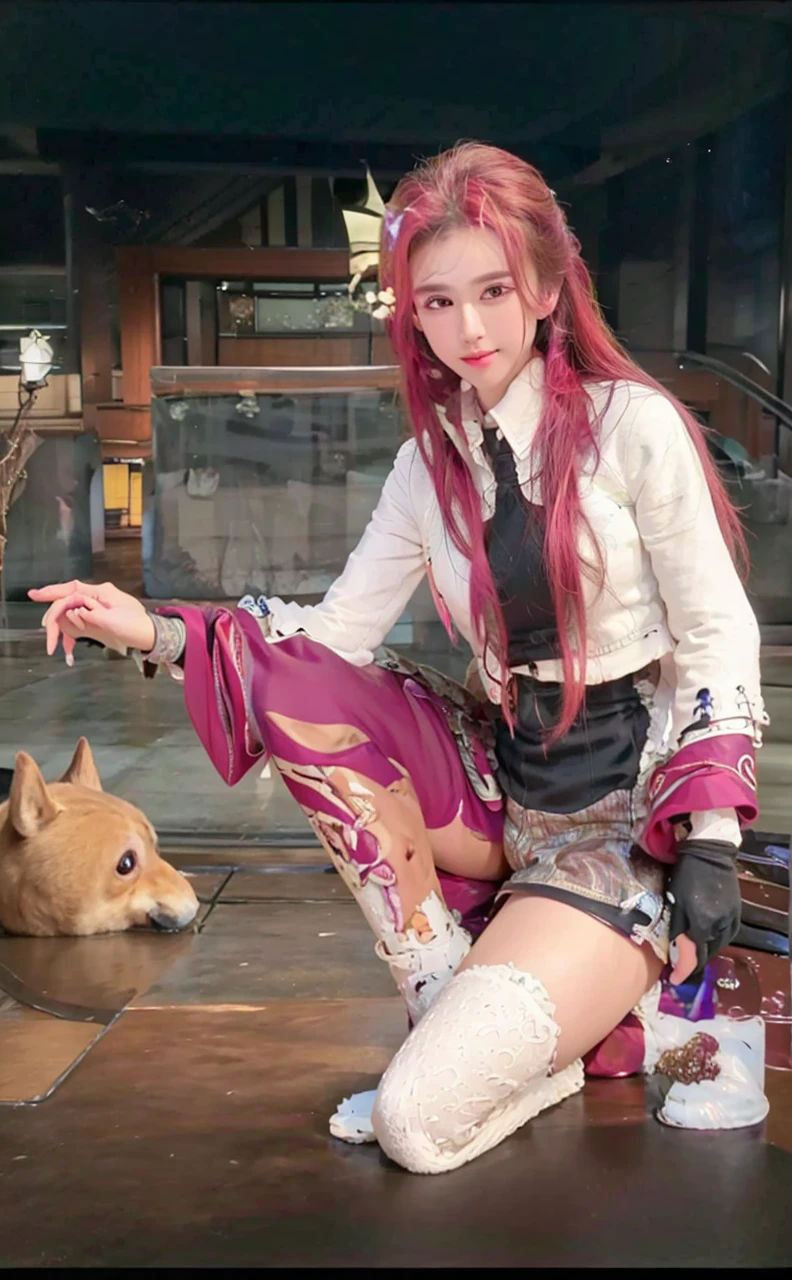 (best quality,4k,8k,highres,masterpiece:1.2),ultra-detailed,(realistic,photorealistic,photo-realistic:1.37),beautiful detailed eyes,beautiful detailed lips,extremely detailed face,detailed skin,woman looking away,outdoor scene,sunny day,snowy landscape,moonlit night