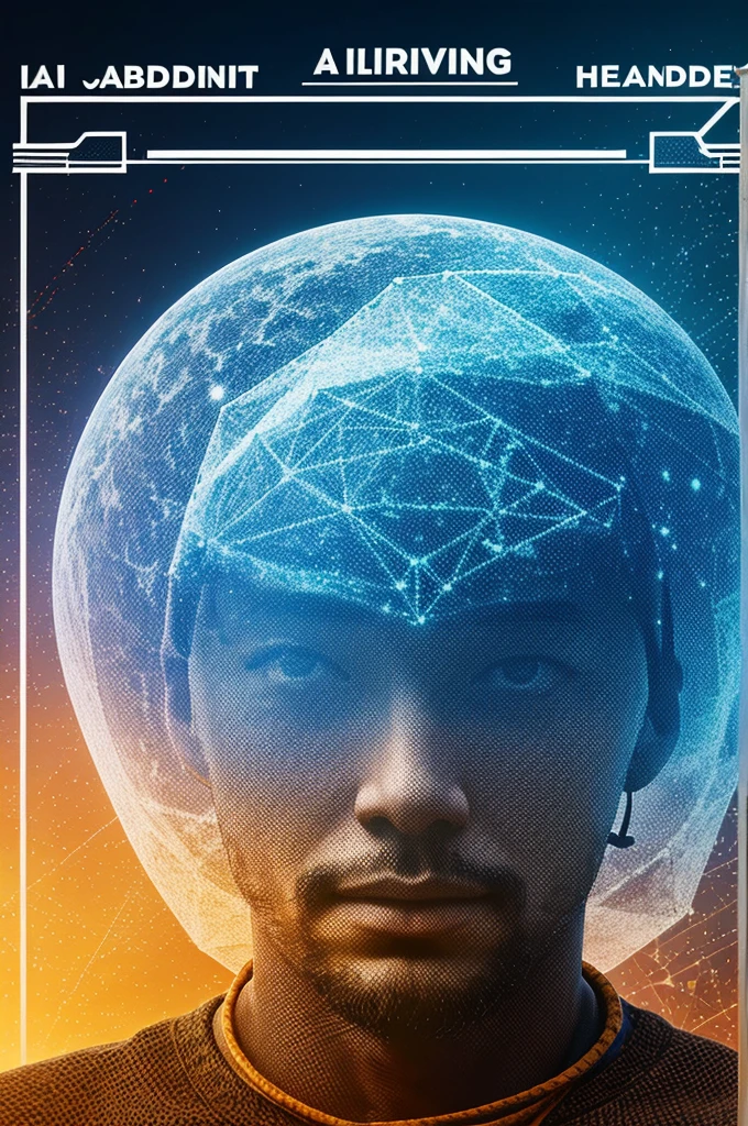 Design a handmade poster for pioneering jobs in AI. It should include information about the hiring 
 company and the required skills by the company.