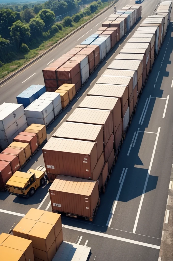 Mega delivery logistics company
