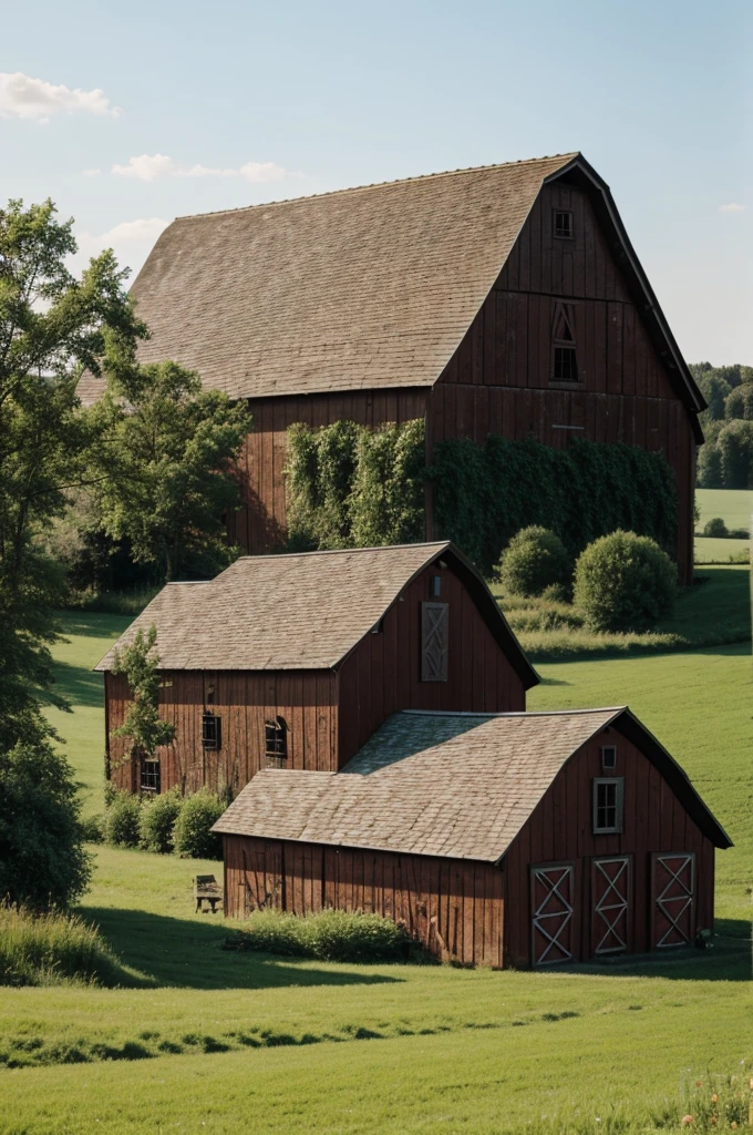 A barn in the countryside