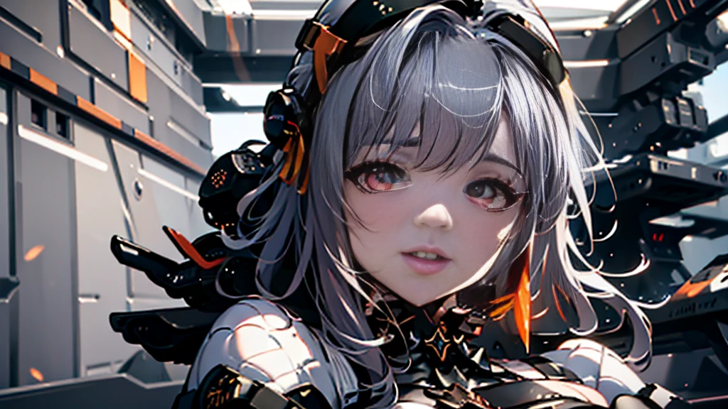 ((Best quality)), ((masterpiece)), (detailed:1.4), 3D, an image of a beautiful cyberpunk female, Yandere , Yandere Face , Trance , Trance Eyes , yameroyandere , constricted pupils , yandere , empty eyes . shaded face , crazy eyes , glowing red eyes , crazy smile , Marian , long silver hair , Black Dress , Red Eyes, Black undercloth, large breasts, HDR (High Dynamic Range),Ray Tracing,NVIDIA RTX,Super-Resolution,Unreal 5,Subsurface scattering,PBR Texturing,Post-processing,Anisotropic Filtering,Depth-of-field,Maximum clarity and sharpness,Multi-layered textures,Albedo and Specular maps,Surface shading,Accurate simulation of light-material interaction,Perfect proportions,Octane Render,Two-tone lighting,Wide aperture,Low ISO,White balance,Rule of thirds,8K RAW,