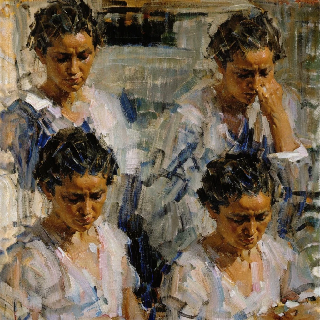 crying without consolation