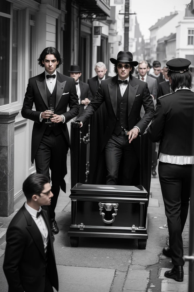 Funeral of the scoundrels club