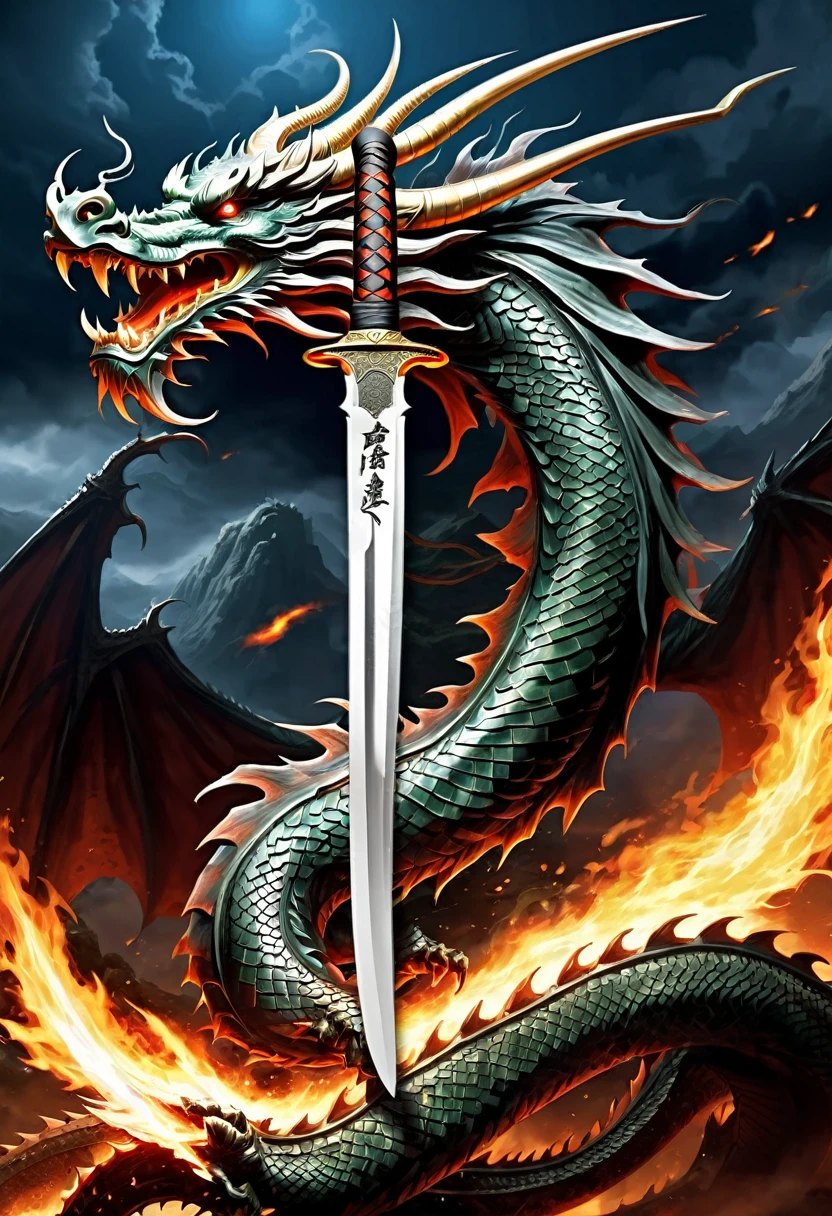 Dragon slaying knife，Heavenly Sword，，Martial Arts