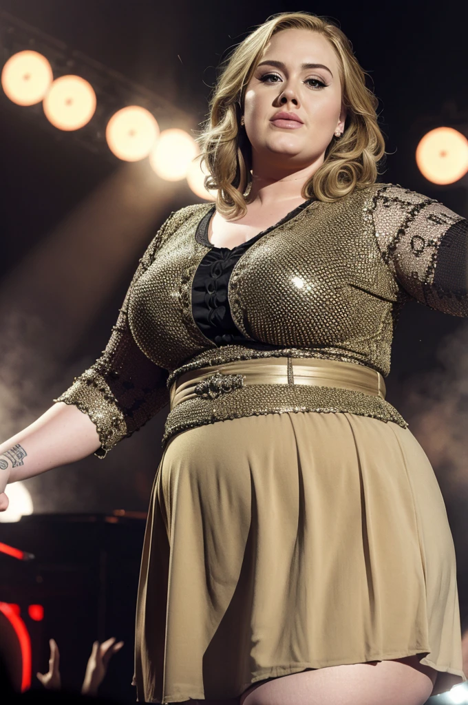 Fat Adele singer