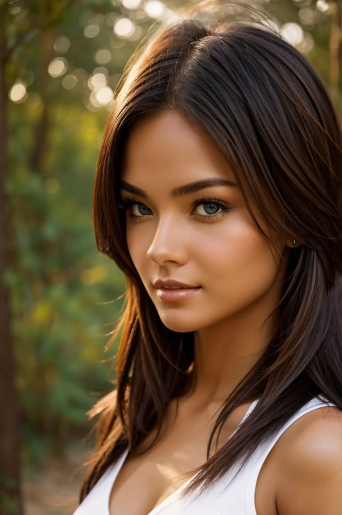 Generates a very beautiful woman