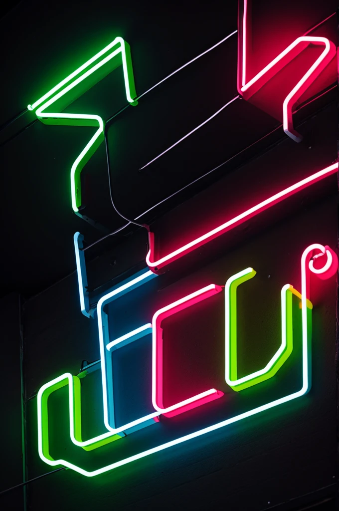 logo,about:5A,neon style 