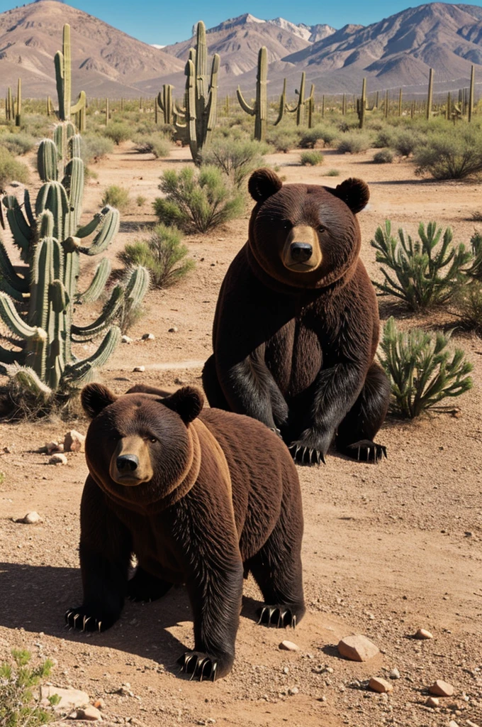 A cactus bear