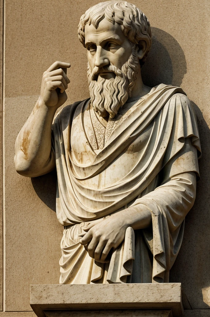 Give me a drawing related to Aristotle related to the updated present