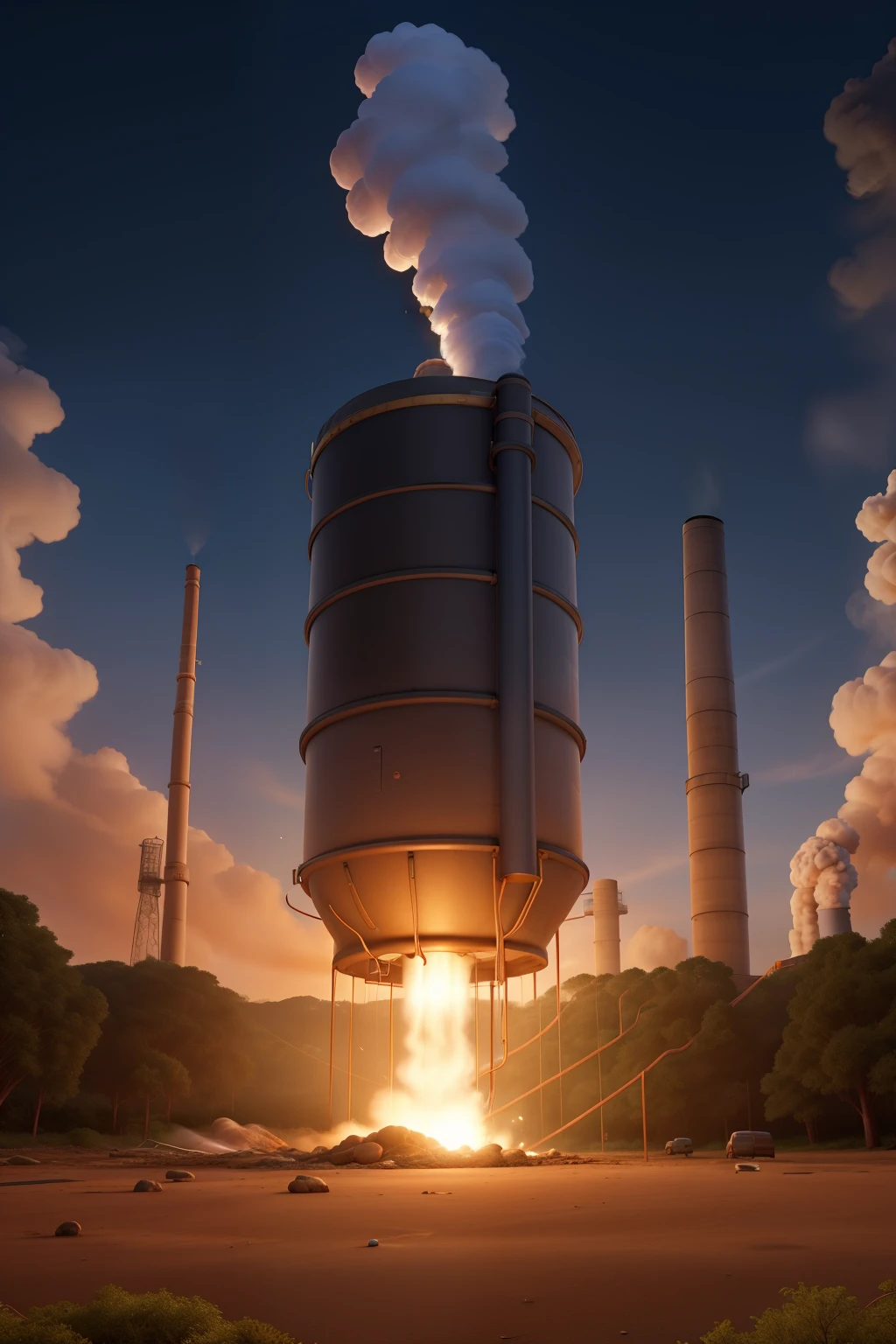 device capable of accelerating global pollution

