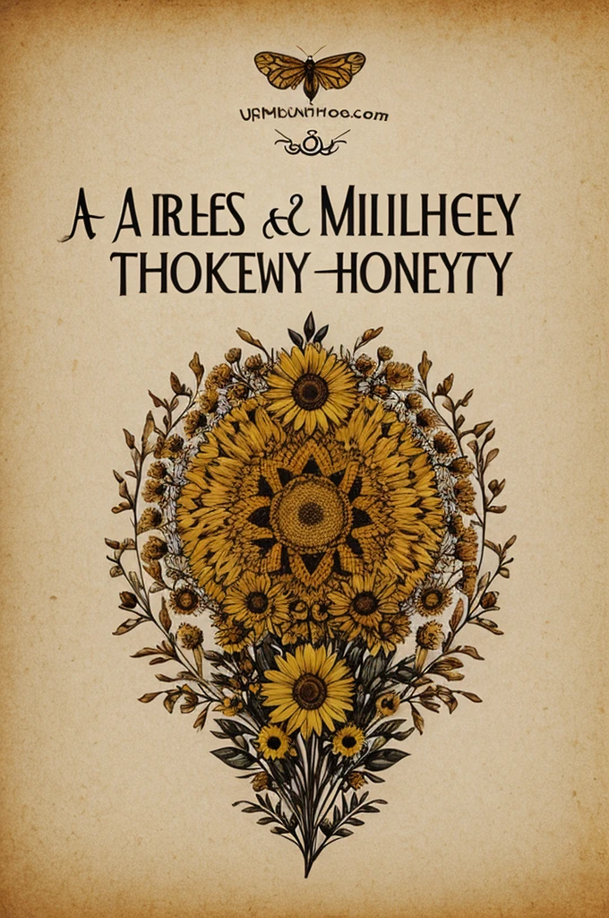 A logo with the words milk and honey