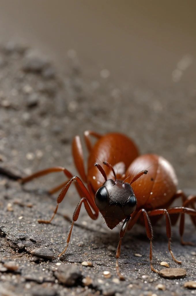 pictures of an ant, that your skin is blue,red and white
