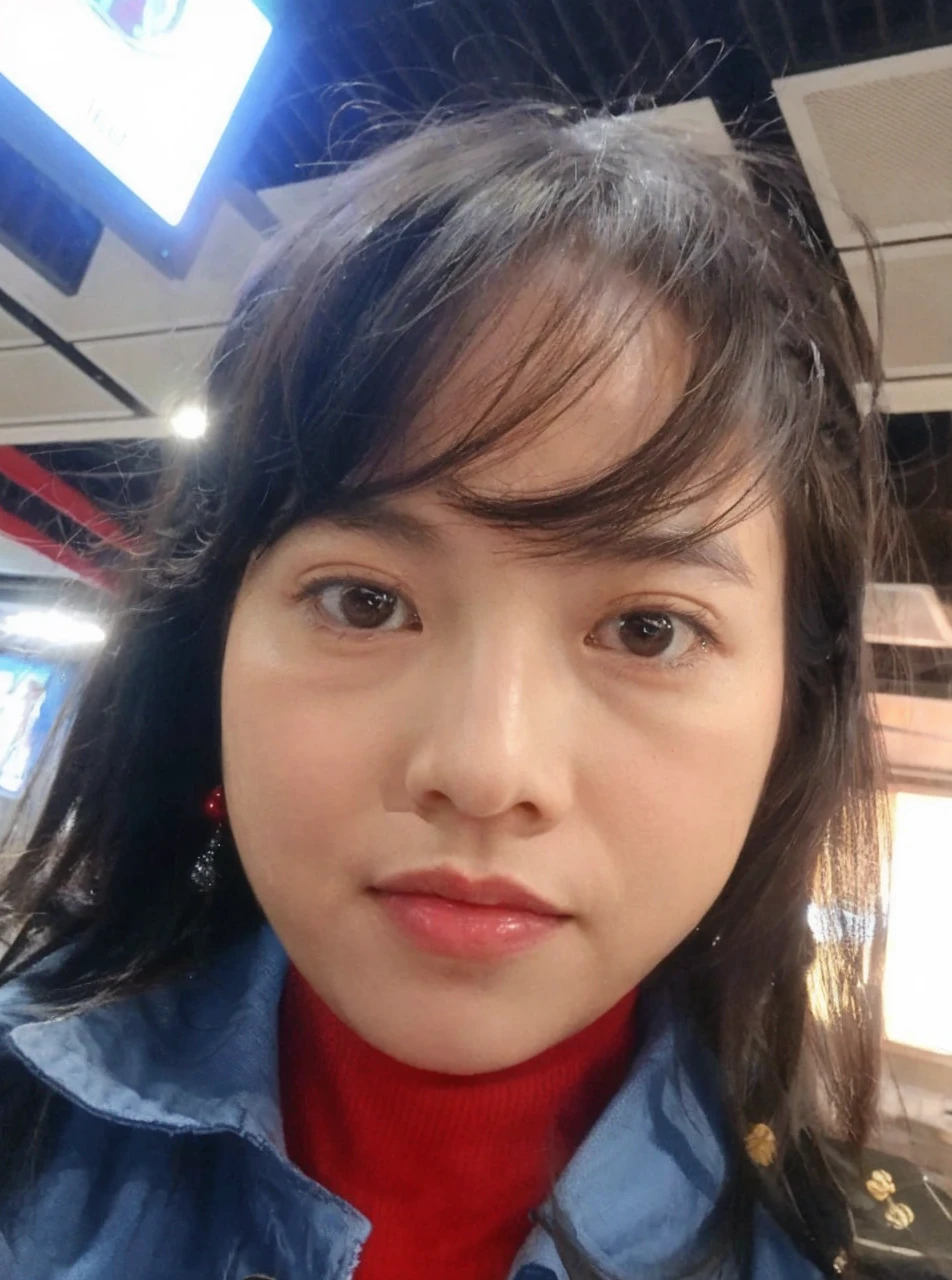 (High reality photograph, high resolusion, detailed face, detailed eyes, various angle) Japanese lady, 40 years old, cute face, skinny figure, very skinny waist, various hair style, tight knit with emphasizing her body line, standing in a various place, full-body photo