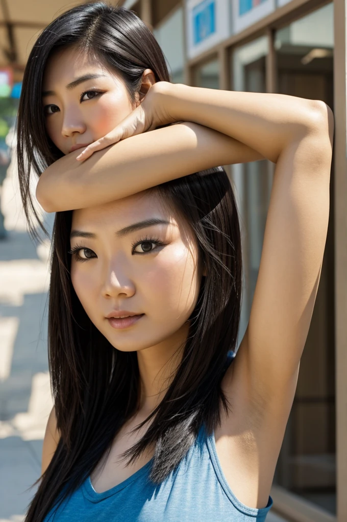 Generates an Asian woman
