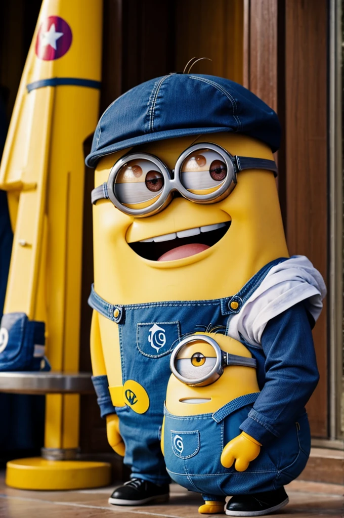 Messi con un minion