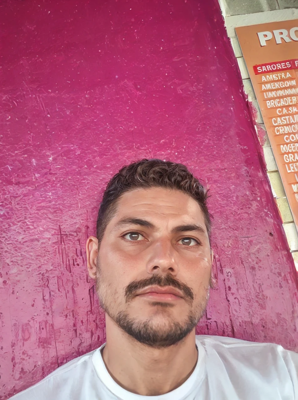 ((best quality)), (high detail), (original art), (1man), (1woman), (close up), (headshot), rugged face, 44 year old man with extremely short black hair and full thick beard, dark brown eyes, very intense gaze in his eyes, holding a woman with blond hair and brown eyes, (beautiful woman), embers of fire in the air, warrior spirit, HDR, 3D, digital art style.
