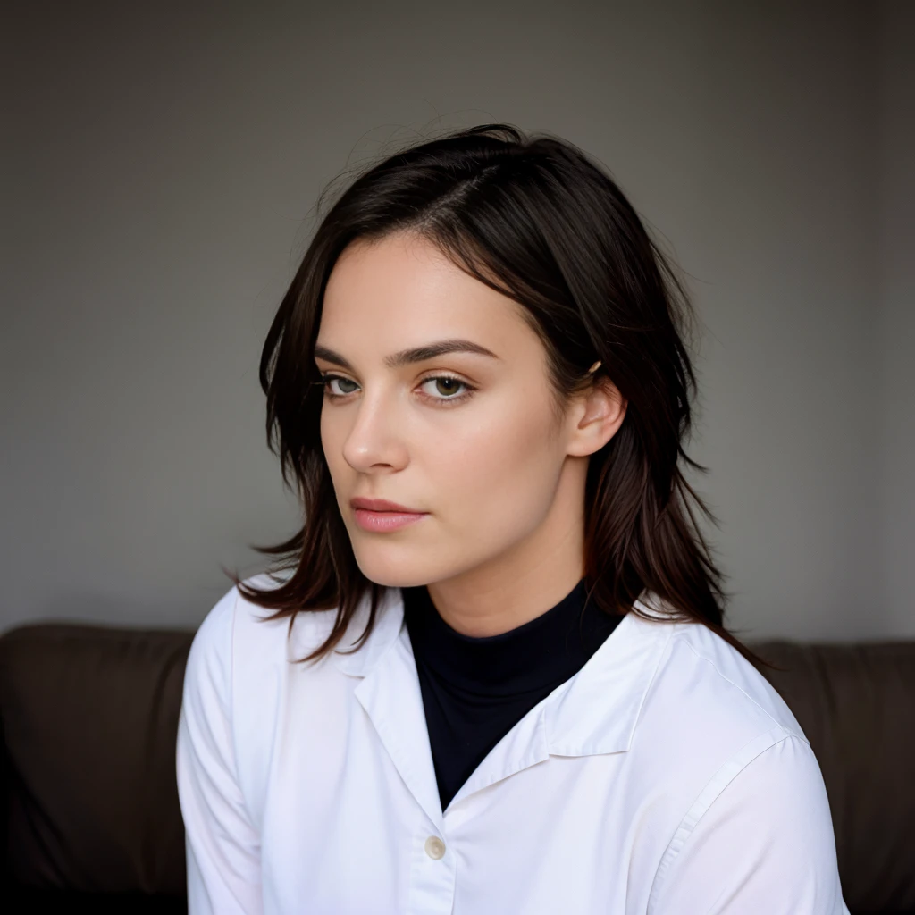Dans cette nouvelle série d&#39;images, le mannequin de 26 ans rayonne de fraîcheur et de vitalité alors qu&#39;elle se lance dans une variété d&#39;activités jeunes et passionnantes. Avec ses cheveux bruns lisses et brillants, elle encadre son visage avec élégance sous tous les angles. Son sourire contagieux illumine chaque photo d&#39;elle, mettant en valeur son caractère vibrant et énergique. Son corps de mannequin se démarque même dans des vêtements plus décontractés, montrant sa grâce et sa présence imposante. La caméra capture son profil alors qu&#39;elle se plonge dans l&#39;activité, démontrant sa confiance et sa capacité à exceller dans n’importe quelle situation. Son style impeccable et tendance s&#39;associe à son charme naturel, capter l&#39;attention de ceux qui l&#39;entourent. La caméra capture son image sous différents angles, mettant en valeur son élégance sous tous les angles. La qualité des images, pris en 8k HD, vous permet d&#39;apprécier chaque détail d&#39;elle, des tons subtils de sa peau aux plis de ses vêtements. Sa présence charismatique et son style exceptionnel brillent dans chaque photographie, transmettant un sentiment de fraîcheur et de vitalité caractéristique de sa personnalité jeune et cool.