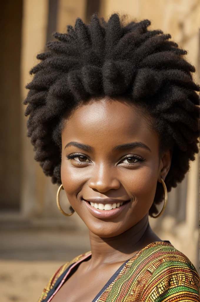 beautiful black woman in the Brazilian Amazon