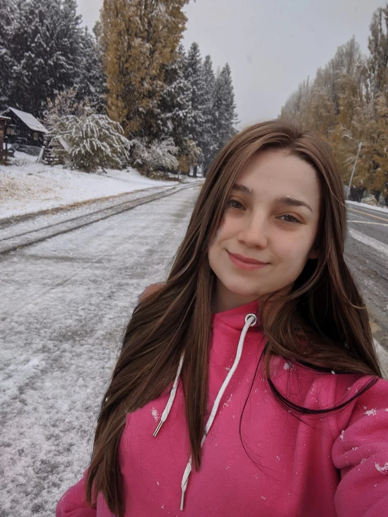 long brown hair