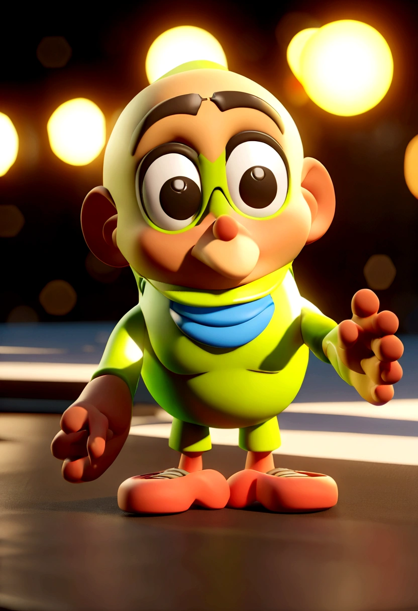 Cartoon character of a 45 year old man, Scrawny,offwhite, blonde an animated character, stylized character, animation style rendering, 3d stylized, Arnold Maya rendering, Stylized 3D rendering, toon render screenshot, 3d character, 3d character, Stylized 3D rendering, 3D character rendering, cartoon character, Personagem de close up, character posing, (Pixar-style) (master part:1.2) (bokeh) (best qualityer) (skin detailed) (detailed texture) (8K) (Argilla) (cinematic lighting) (sharp focus