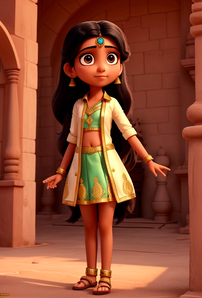 Al ula animation 3d Pixar style
