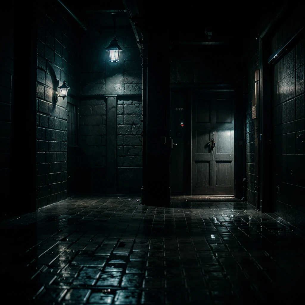 dark alley at night 4k raining aesthetic