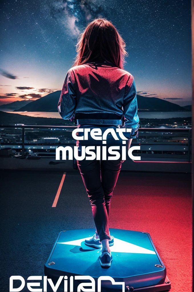 Create a best music band logo named Over Drive 