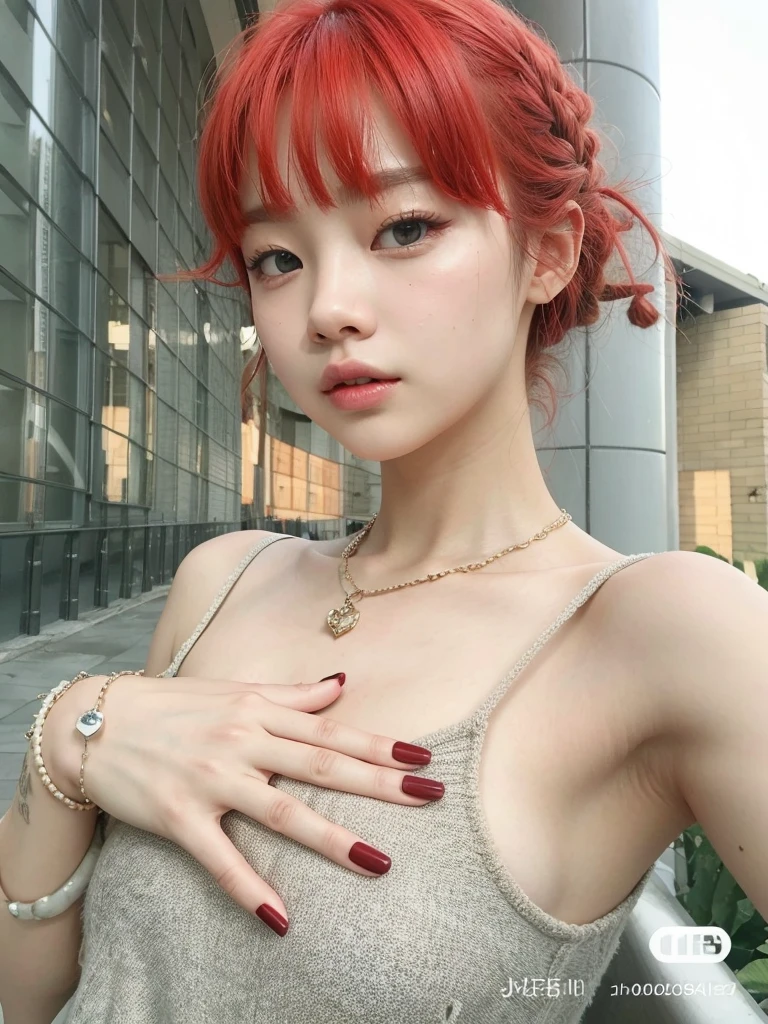 Jennie form blackpink face, foto realista