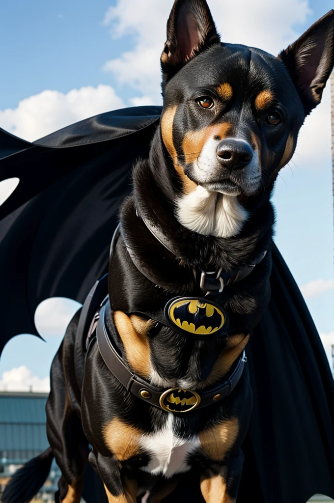 A Batman dog