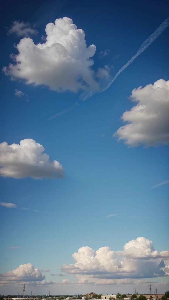 a normal picture of the sky, no persons