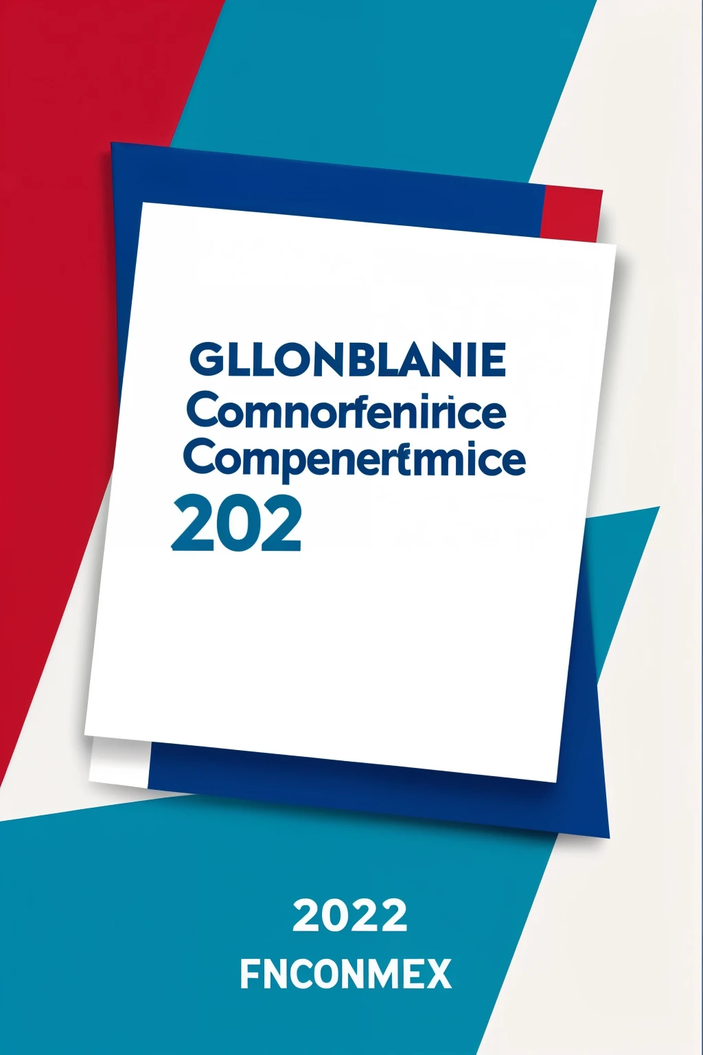 I want you to generate a cover for a global competitiveness index report. I want the cover to refer to the performance of the global economy 2024, associated with national elections.