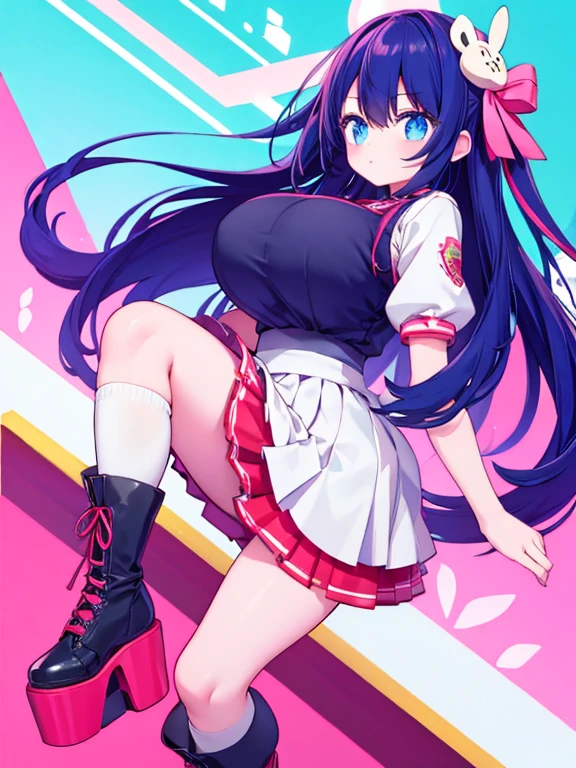 Big Breasts、Knee-high socks、Platform bootaid clothes