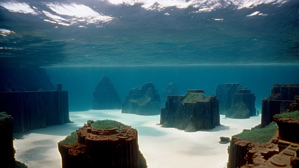 Scenes from famous movies about Atlantis