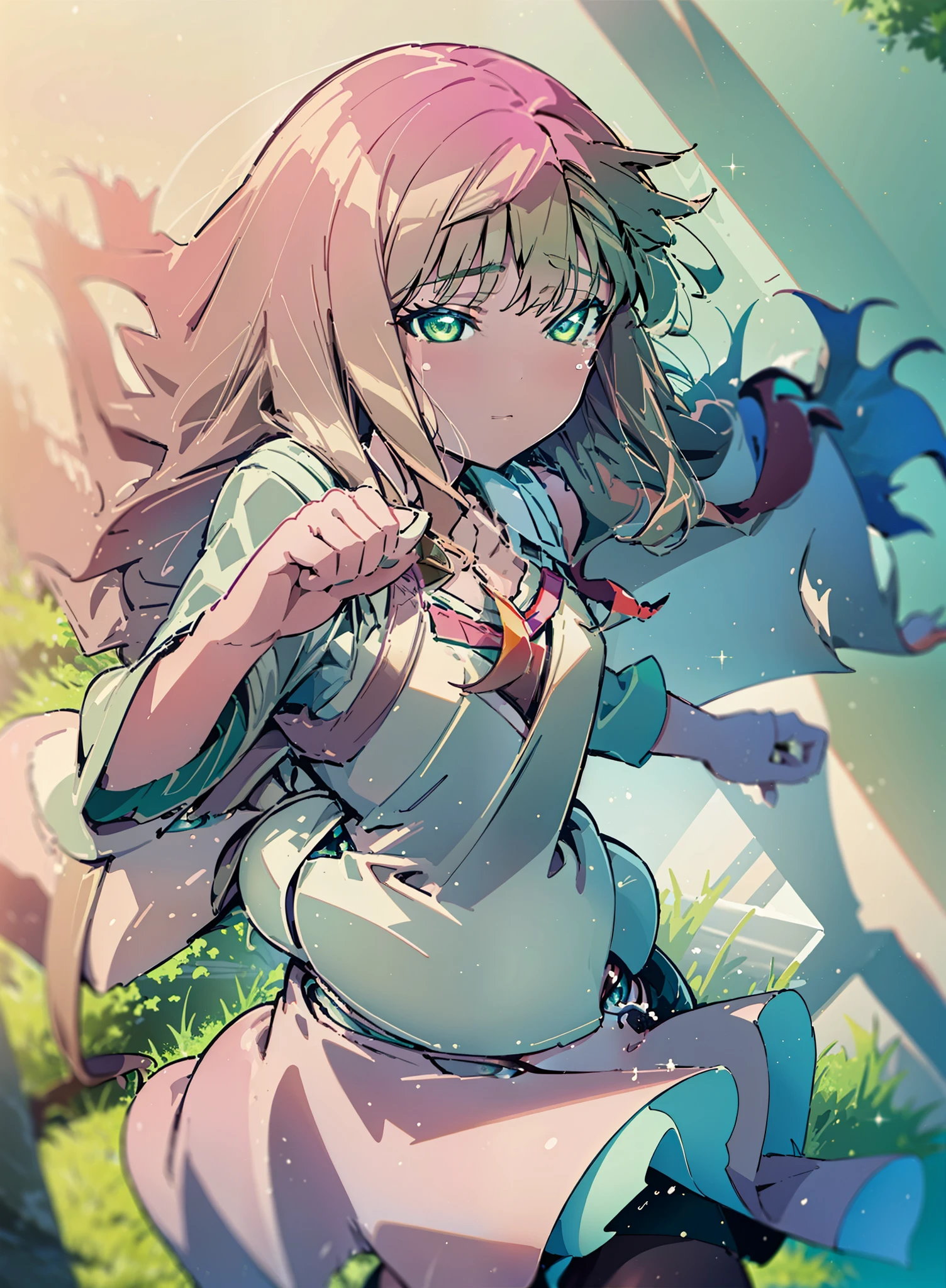 minami yume ,sss Dynazenon ,Long Hair, Brown Hair, (Green Eyes:1.5) ,smile,Wedding dress,Wedding Skirts,holding a large bouquet of flowers in both hands,Tears stream down her face,Tears of joy,I cry a lot,Stand Glass,
break outdoors, Association,Chapel,
break looking at viewer, whole body,(Cowboy Shot:1. 5) ,
break (masterpiece:1.2), Highest quality, High resolution, unity 8k wallpaper, (shape:0.8), (Beautiful and beautiful eyes:1.6), Highly detailed face, Perfect lighting, Highly detailed CG, (Perfect hands, Perfect Anatomy),