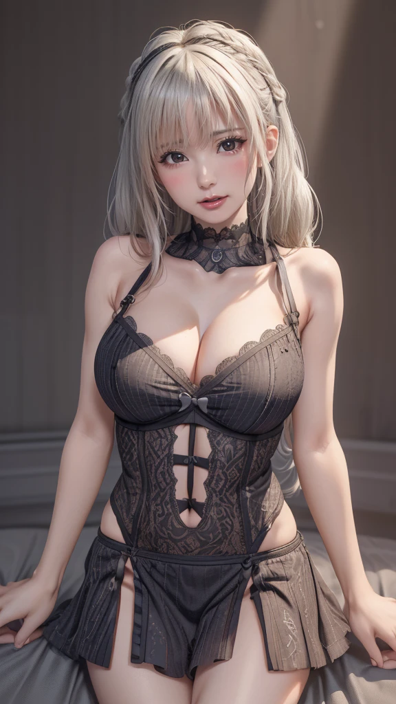 (random cute clothes),(random pose),(Thin type:1.8),(big andom hairstyle),(Highest image quality,(8k),ultra-realistic,best quality, high quality, high definition, high quality texture,high detail,beautiful detailed,fine detailed,extremely detailed cg,detailed texture,a realistic representation of the face,masterpiece,Sense of presence)