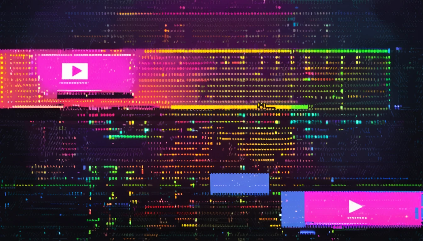 youtube history, concise pattern, Sophistication, cool design, There is no writing, it is expressed through pictures., fantastic color match