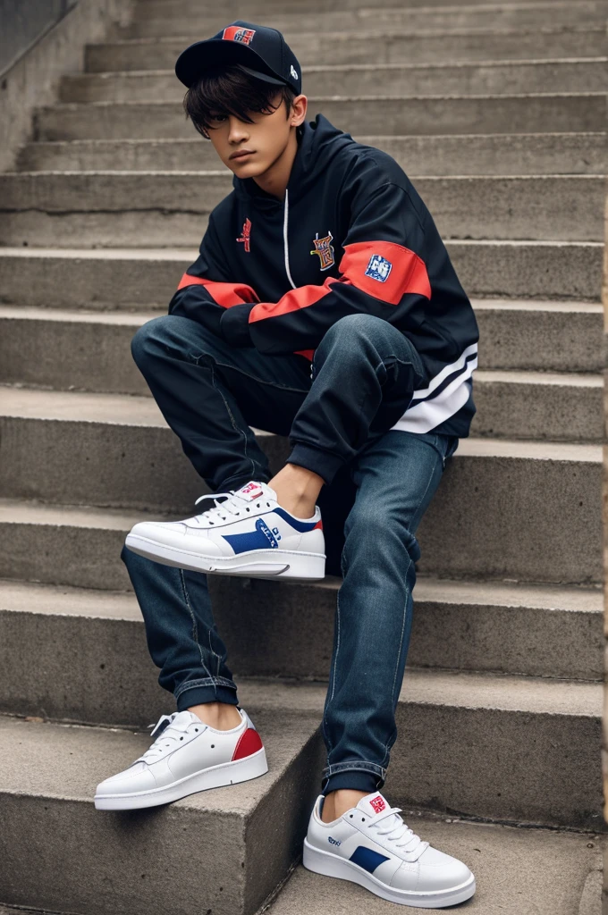 Sneaker with my own logo ( LM_ROYHS)