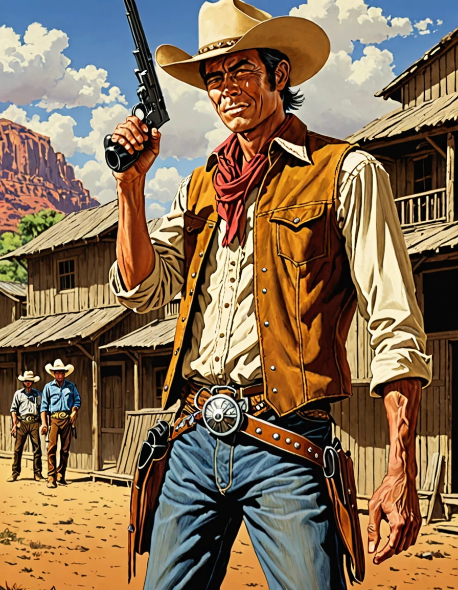 Kannba,tiro de cowboy