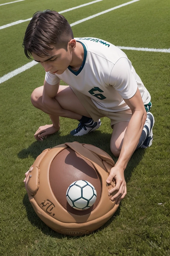 Clay football boot