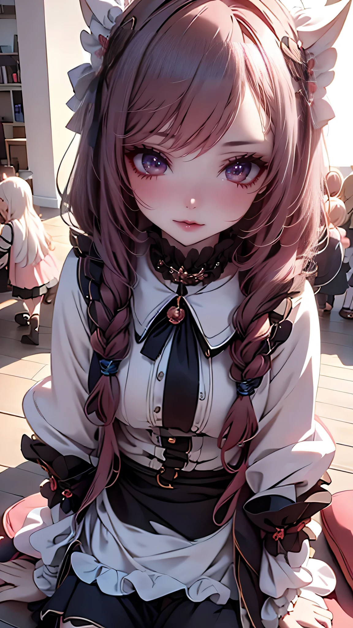 ((loli:1.2,6 years old:1.2)),(random sex pose:1.2),(random kids clothes:1.5),(Thin type:1.5),(big breasts),(random hairstyle),(Highest image quality,(8k),ultra-realistic,best quality, high quality, high definition, high quality texture,high detail,beautiful detailed,fine detailed,extremely detailed cg,detailed texture,a realistic representation of the face,masterpiece,Sense of presence)