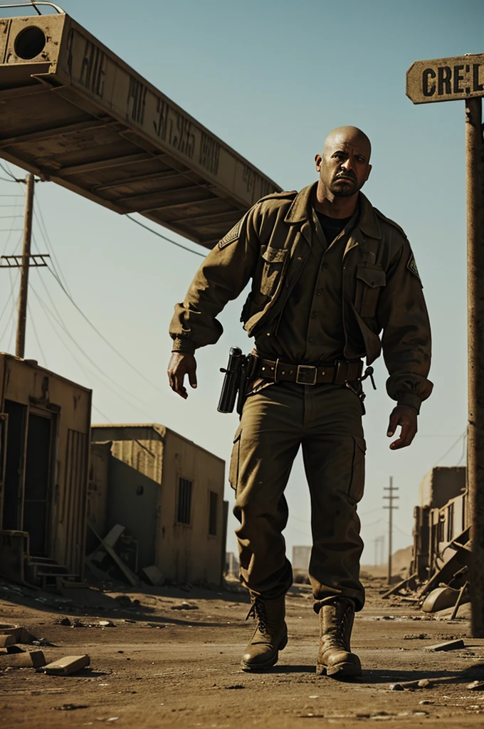 The convict in a wasteland