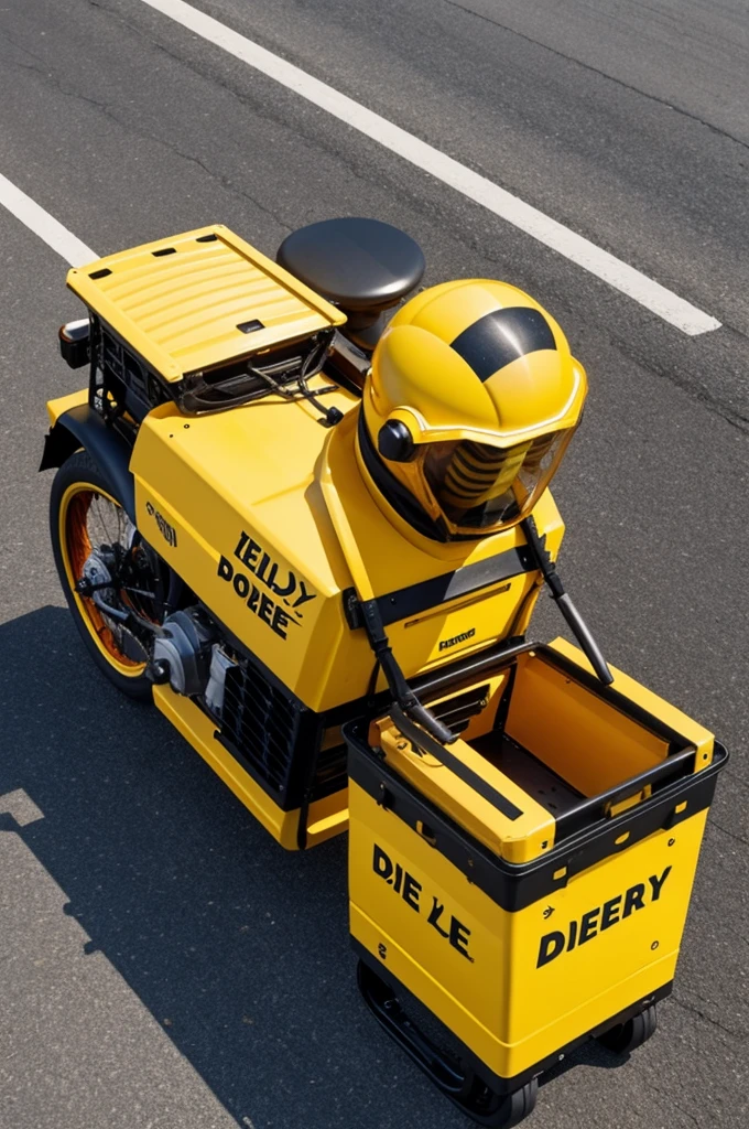 Generate me a delivery bee