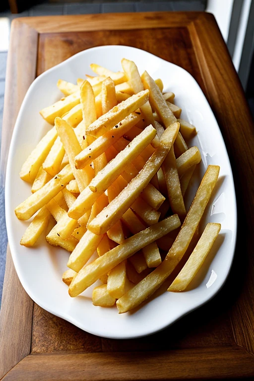 ((Best Quality)), ((masterpiece)), (Detailed), frozen french fries