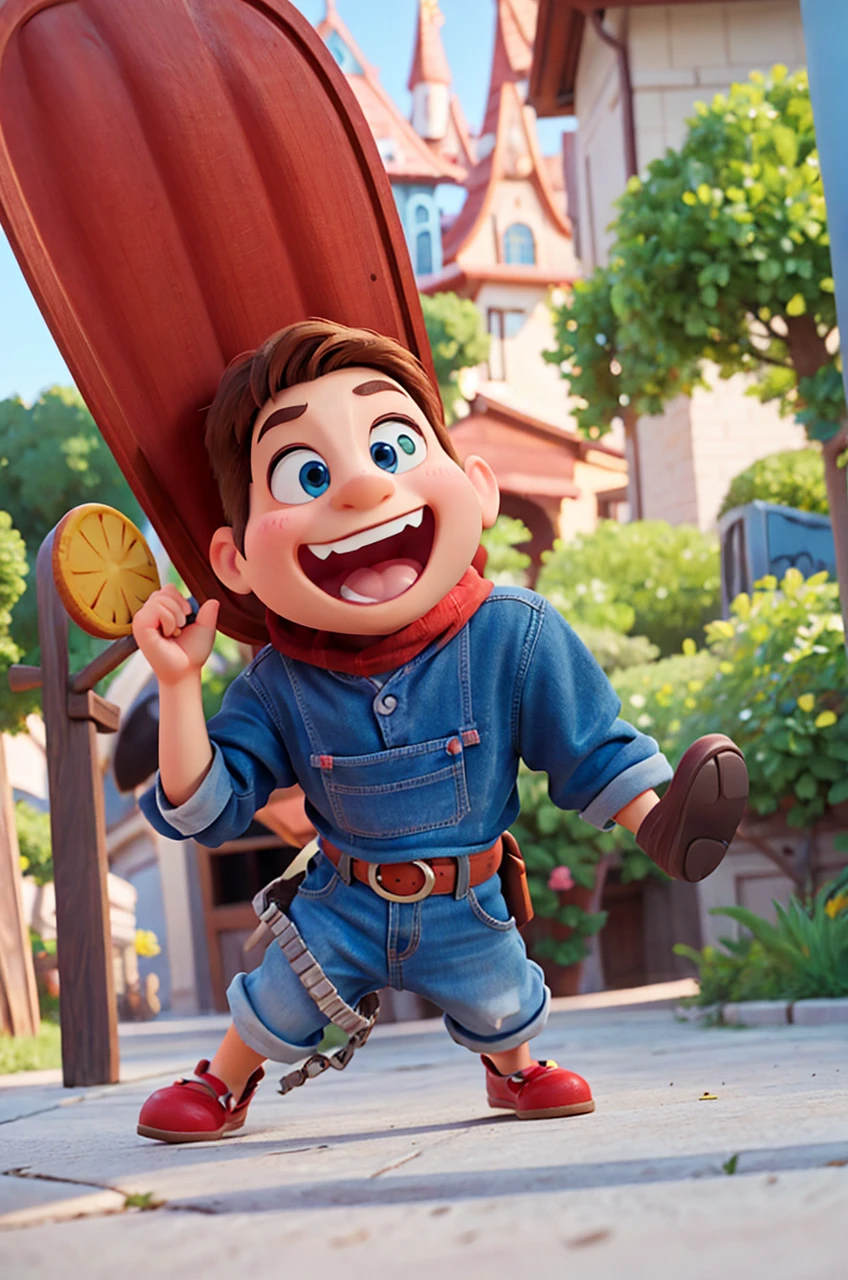 Apply disney pixar cartoon effect to image