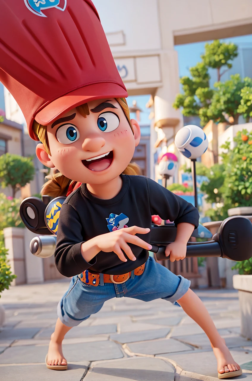 Apply disney pixar cartoon effect to image